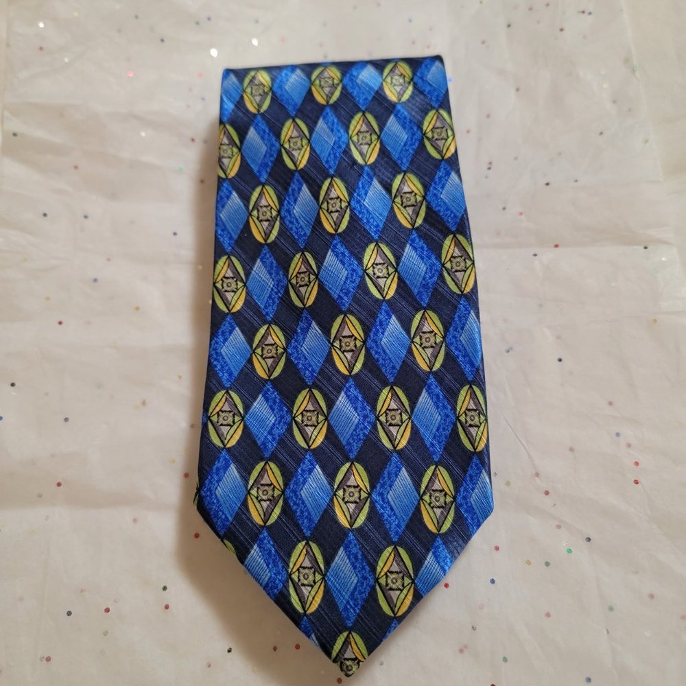 JHane Barnes Men's Silk Tie, NWOT